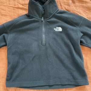The North Face Glacier 1/4 Zip Crop Fleece Womens Small